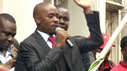 Zimbabwe opposition party names acting president