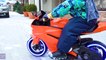 Kid ride on Power Wheels Sportbike Honda Family fun Playtime Cars toys video for kids Compilation