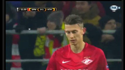 Aritz Aduriz Goal - Spartak Moscow 0 - 1	 Ath Bilbao 15-02-2018