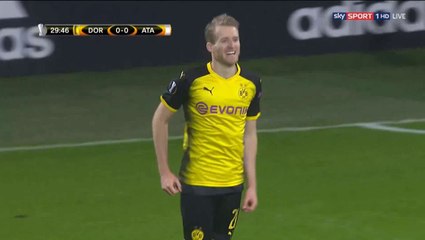 Andre Schurrle Goal - Borussia Dortmund 1 - 0	 Atalanta 15-02-2018