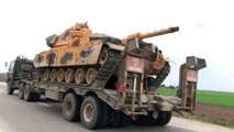 Sınır birliklerine askeri araç sevkıyatı devam ediyor - HATAY