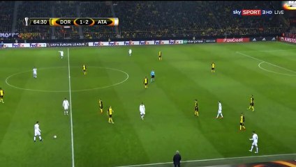 Michy Batshuayi Super Goal HD - Dortmund 2-2 Atalanta 15.02.2018