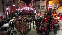 Gümüşhane Caddeleri 'Şehitler Ölmez Vatan Bölünmez' Sloganlarıyla İnledi