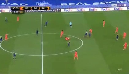 Takumi Minamino Goal HD - Real Sociedad	2-2	Salzburg 15.02.2018