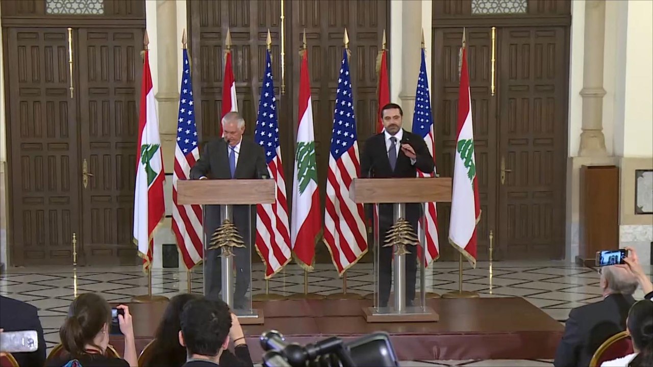 تيلرسون: نتواصل مع لبنان وإسرائيل بشأن الجدار