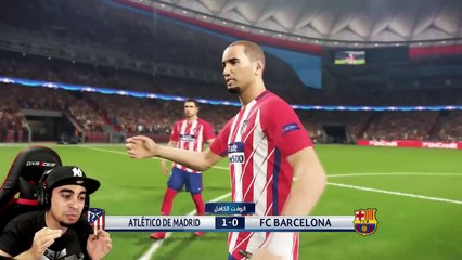 كن اسطورة #25 | لعبنا ضد الريال و برشلونة في حلقة وحدة  ؟؟ لعب واقعي  | PES 2018