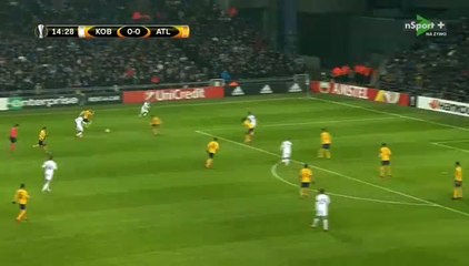 Viktor Fischer Goal HD - FC Copenhagen	1-0	Atl. Madrid 15.02.2018