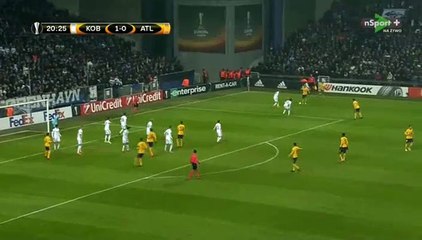 Saul Niguez  Goal HD -FC Copenhagen	1-1	Atl. Madrid 15.02.2018
