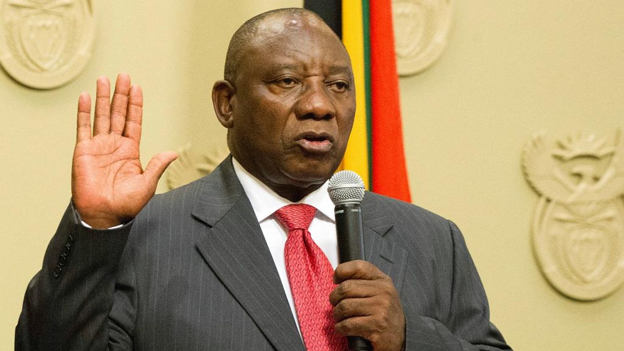 Neuer Präsident Ramaphosa vereidigt