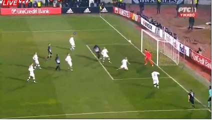 Leandre Tawamba Goal HD - Partizan 1-0 Plzen 15.02.2018