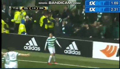 Callum McGregor Goal HD - Celtic 1-0 Zenit St. Petersburg 15.02.2018