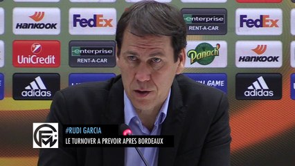 Garcia et le turnover à venir