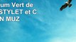 Etui à Rabat SAMSUNG I9500  GALAXY S4 Le Clap Premium Vert de MUZZANO  STYLET et
