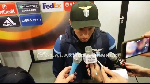 LUCAS LEIVA DOPO STEAUA-LAZIO 1-0 - ASCOLTA LE SUE PAROLE