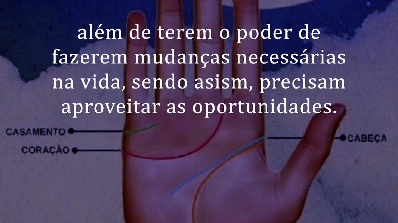 O que significa ter a letra ' M ' na palma da mão