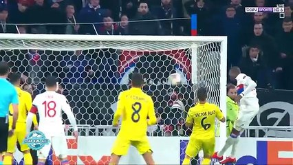 Lyon 3-1 Villarreal - All Goals & Highlights  15 02 2018   HD