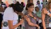 Unidade móvel reforça a vacinação contra a febre amarela em Santos