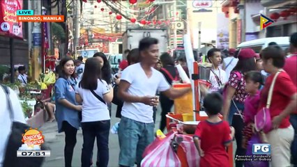 Happenings sa Chinese New Year celebration sa Binondo