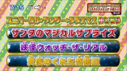 USJ ユニバーサル・ワンダー・クリスマス　三大お勧めエリア紹介！