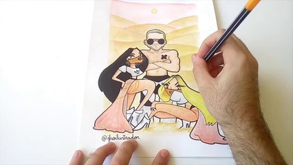 DESENHA E FALA #2 Sua cara - Major Lazer ft. Anitta e Pabllo Vittar