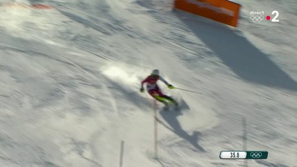JO 2018 : Ski alpin - Slalom Femmes : Holdener impériale sur la première manche !