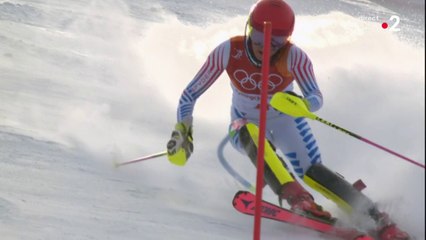 JO 2018 : Ski alpin - Slalom Femmes. Mikaela Shiffrin bien placée après la première manche