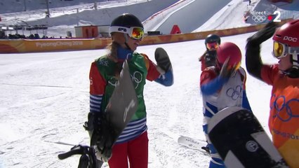 JO 2018 : Snowboard cross Femmes. Chloé Trespeuch domine son quart de finale