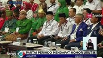 KPU Resmi Tetapkan Partai Perindo Dapat Nomor Urut 9