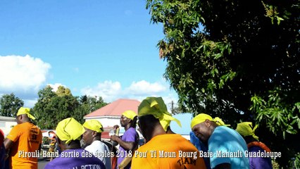 Pirouli Band écoles SORTIE POU TI MOUNS 03 02 2018