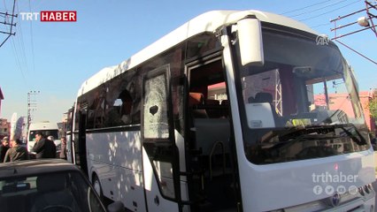 Adana'da öğrenci servisine silahlı saldırı
