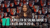 La pullita de Salma Hayek en los Bafta 2018