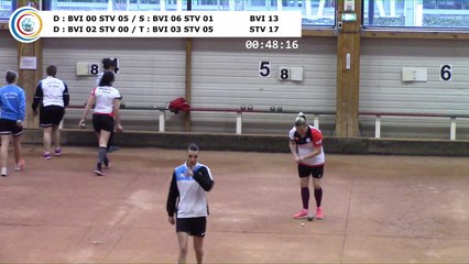 Quatrième tour, Club Elite Féminin, J6 play-off, Bièvre Isère contre Saint-Vulbas, janvier 2018