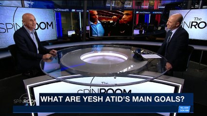 THE SPIN ROOM | One-on-one with Ofer Shelach from Yesh Atid | Friday, February 16th 2018