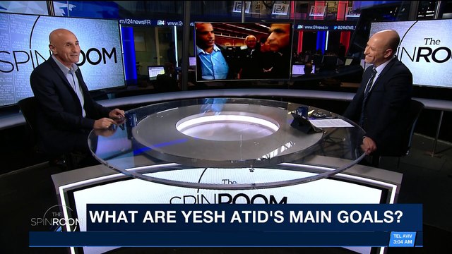THE SPIN ROOM | One-on-one with Ofer Shelach from Yesh Atid | Friday, February 16th 2018