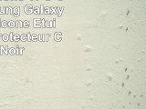 mumbi silicone TPU Coque Samsung Galaxy mini 2  Silicone Étui Housse Protecteur Case Noir