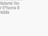 CoverUp WoodBack Etui de Bois Naturel Noir Mat pour iPhone 5  5s  érable