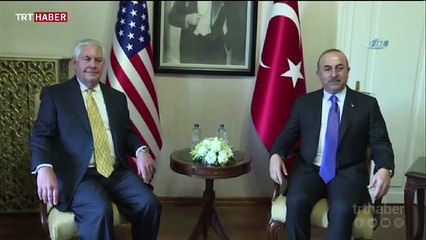 Dışişleri Bakanı Çavuşoğlu, ABD'li mevkidaşıyla bir araya geldi