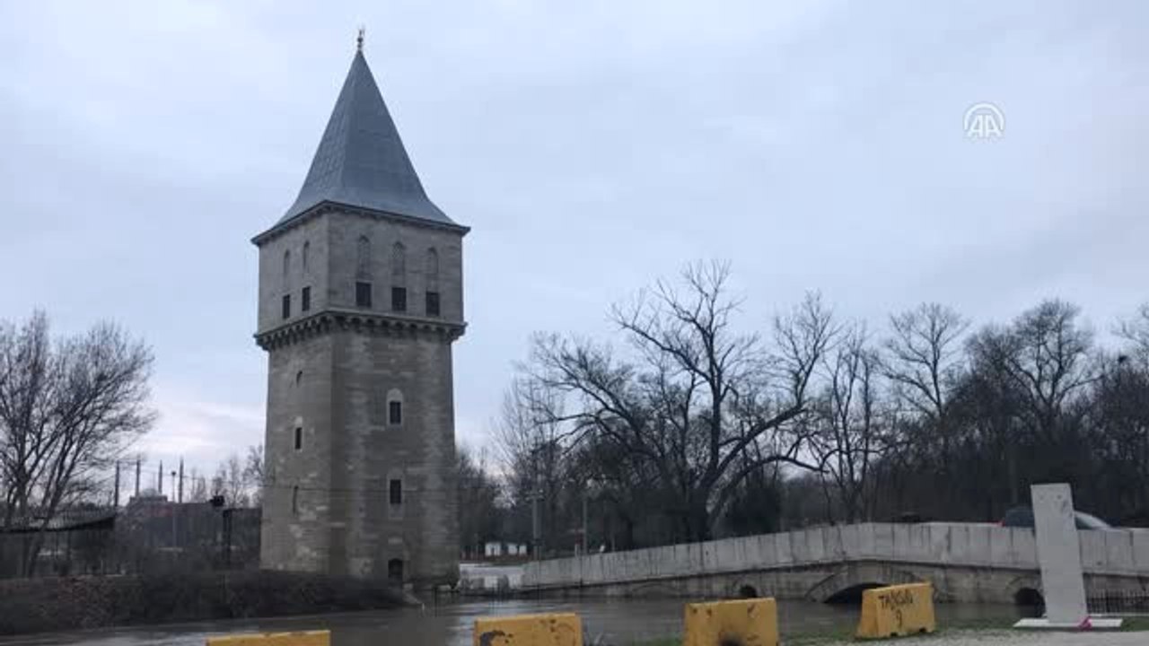 Tunca Nehri'nin Debisi Düşüşe Geçti