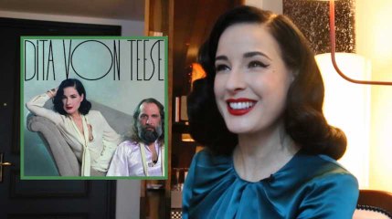 Dita Von Teese nous raconte son coup de foudre pour Sébastien Tellier