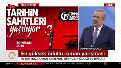 Bahçelievler Belediye Başkanı Osman Develioğlu 24 TV'deydi