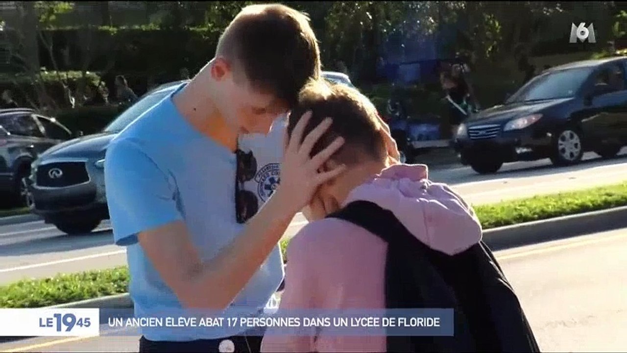 Le 19/45 d'M6 diffuse des images de l'arrestation de l'auteur de la fusillade en Floride - Regardez