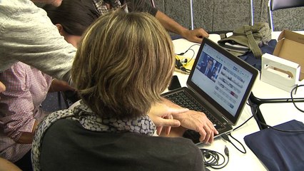 Alhambra 17.10.17 - Atelier "Réalisation d'un sujet d'un journal télévisé avec les archives de l'INA"