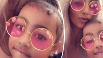 Kardashian kisses! Kim shares sweet video with daughter North on social media.