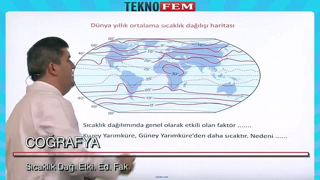 ygs lys coğrafya Iklim Bilgisi - Sicaklik Dagilisini Etkileyen Faktorler - 4