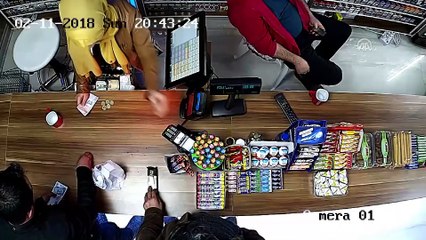 Dolandırıcılık güvenlik kamerasında - AYDIN