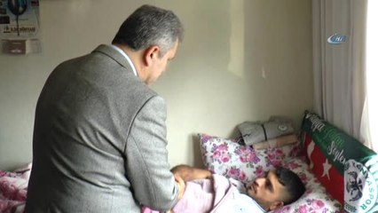 Atiker Konyaspor'dan Afrin Gazisi Ahmet Çetin'e Ziyaret