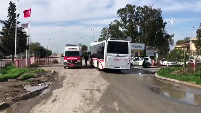 İzmir'de askeri eğitim uçağının düşmesi