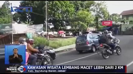 Kawasan Wisata Lembang Macet Lebih dari 2 Km