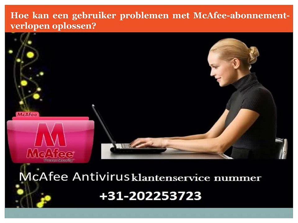 McAfee Klantenservice Telefoonnummer: +31-202253723