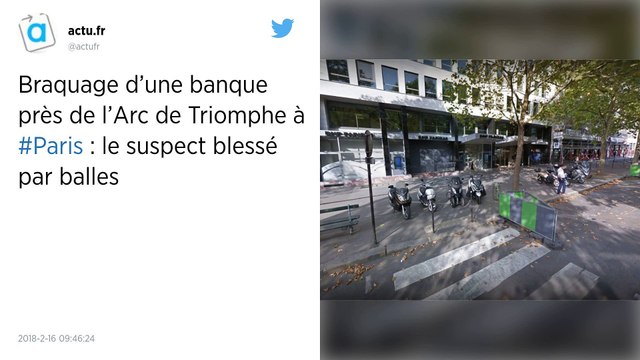 Paris. Un jeune homme blessé après avoir tenté de braquer une agence bancaire.